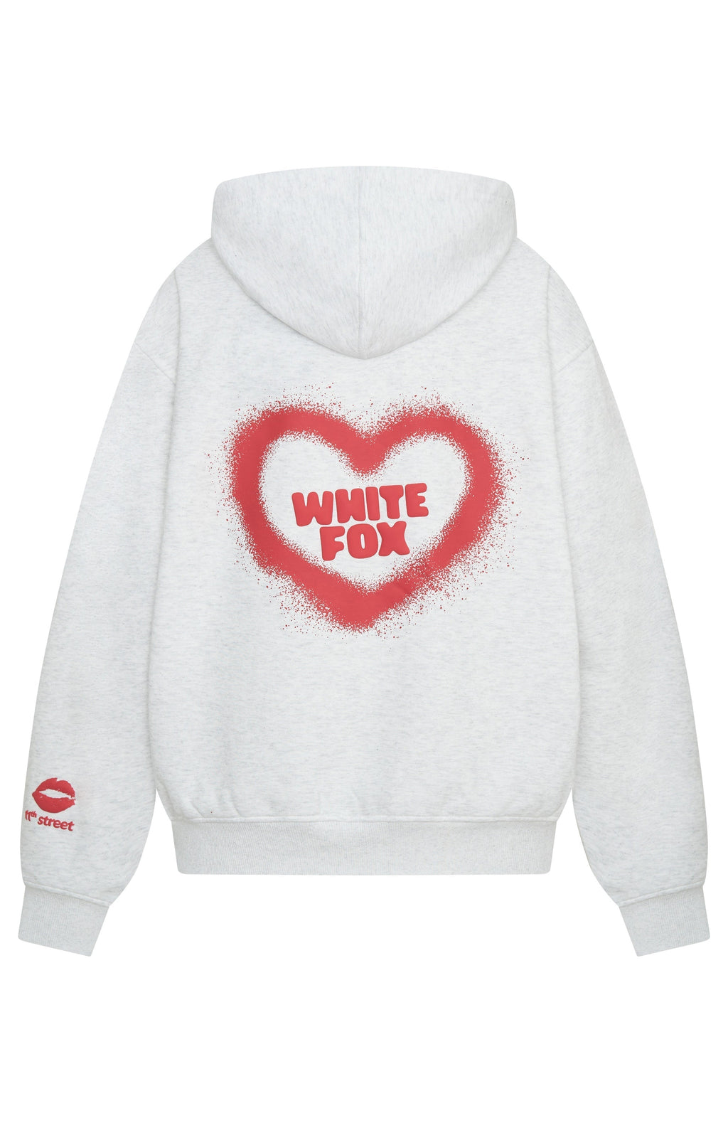 11th Street City Girl At Heart Oversized Hoodie - Cherry Glaze